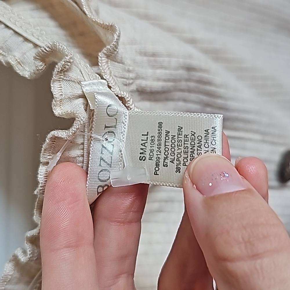 4 for $20 Bozzolo Faux Button Down Knit Dress in Women's Size Small EUC - Picture 2 of 3